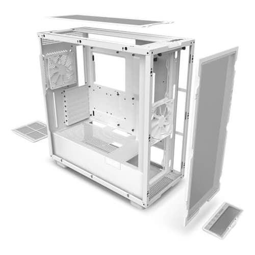 Nzxt H7 Flow (ATX) Mid Tower Cabinet (White)