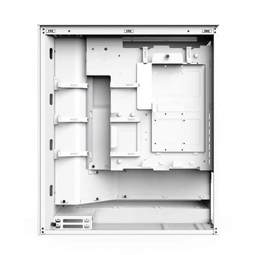 NZXT H7 Flow White 2024 Edition E-ATX Mid Tower Case