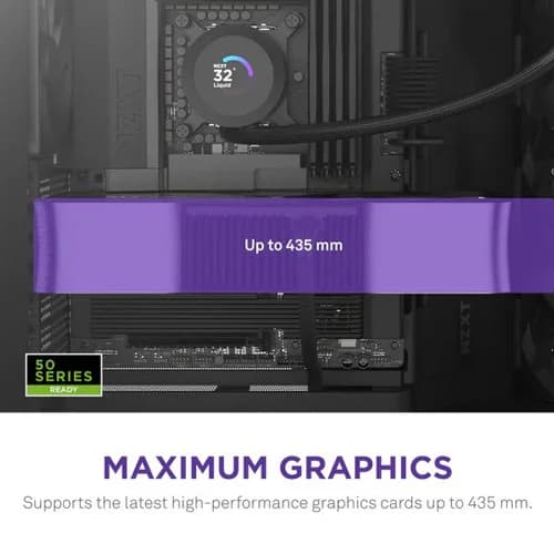 Nzxt H9 Flow 2025 Edition E-ATX Mid Tower Case