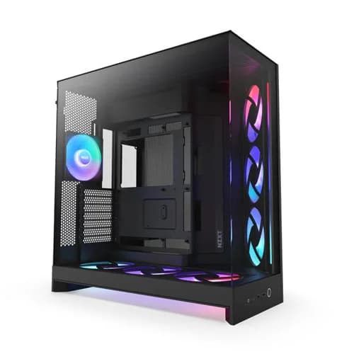 Nzxt H9 Flow RGB Plus 2025 Edition E-ATX Mid Tower Case