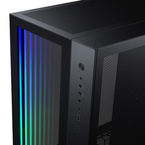 Phanteks MagniumGear Neo Qube 2 Infinity Mirror DRGB (E-ATX) Mid Tower Cabinet (Black)