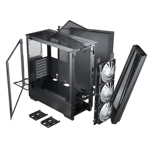 Phanteks Eclipse G360A DRGB (E-ATX) Mid Tower Cabinet (Black)