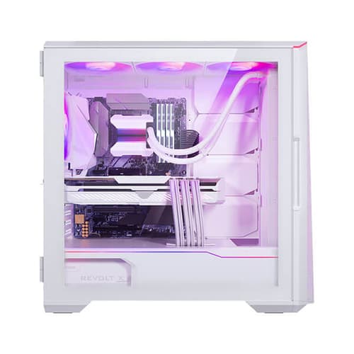 Phanteks Eclipse G500A DRGB (E-ATX) Mid Tower Cabinet (White)