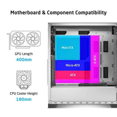 ProLab Design AI828 Mid Tower Workstation PC Case