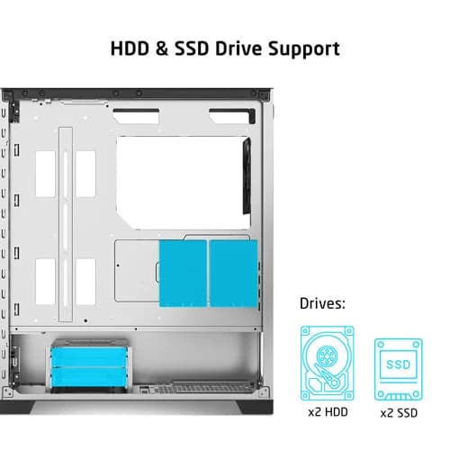 ProLab Design AI828 Mid Tower Workstation PC Case