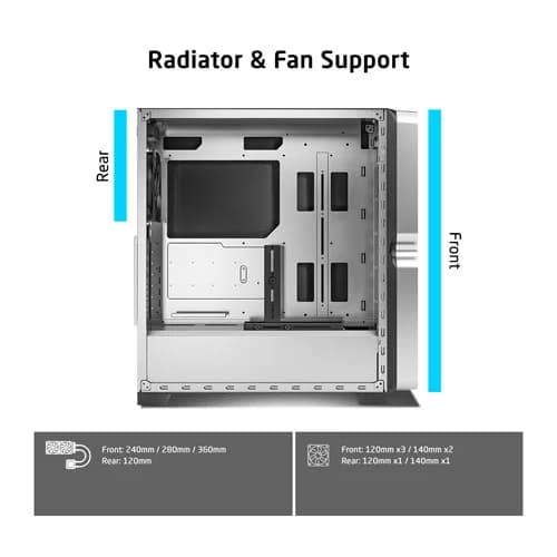 ProLab Design AI828 Mid Tower Workstation PC Case