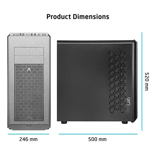 ProLab Design AI748 E-ATX Full Tower Workstation Case