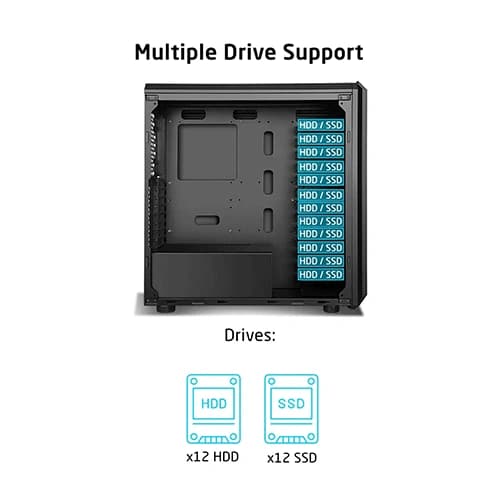 ProLab Design AI748 E-ATX Full Tower Workstation Case