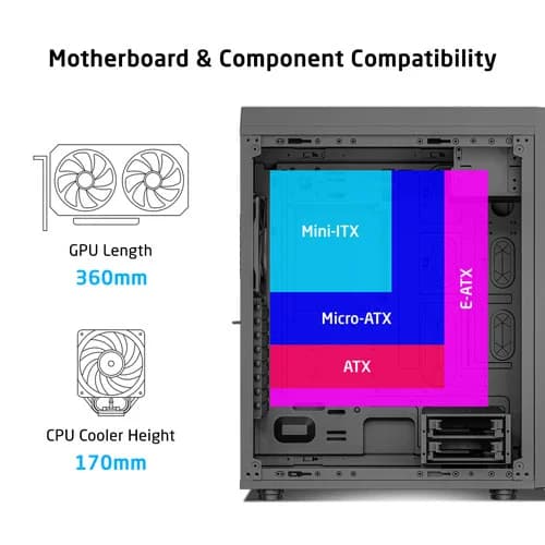 ProLab Design AI858 Full Tower Workstation PC Case