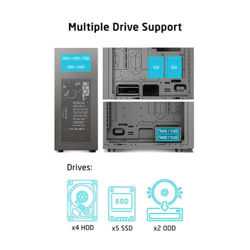 ProLab Design AI858 Full Tower Workstation PC Case