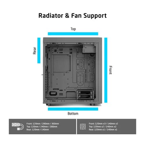 ProLab Design AI858 Full Tower Workstation PC Case