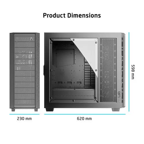ProLab Design AI888 Super Tower Workstation PC Case