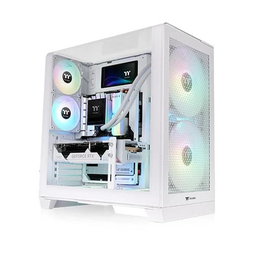 Thermaltake View 390 Air ARGB Snow White ATX Mid Tower Case