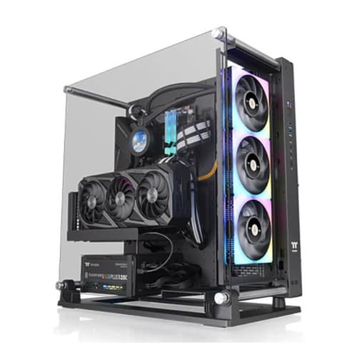Thermaltake Core P3 TG Pro (E-ATX) Mid Tower Cabinet (Black)
