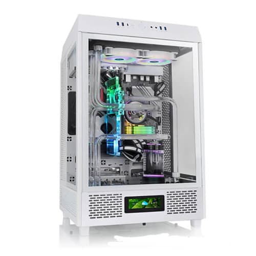 Thermaltake The Tower 500 Snow (E-ATX) Mid Tower Cabinet (White)