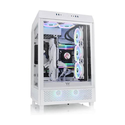 Thermaltake The Tower 500 Snow (E-ATX) Mid Tower Cabinet (White)