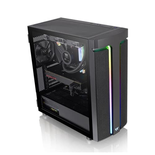 Thermaltake H590 TG ARGB (E-ATX) Mid Tower Cabinet (Black)