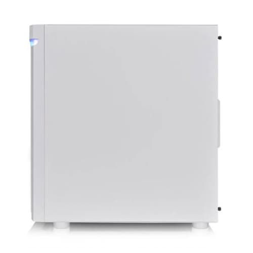 Thermaltake H590 TG Snow ARGB (E-ATX) Mid Tower Cabinet (White)