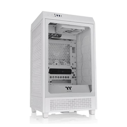 Thermaltake The Tower 200 Snow Mini (M-ITX) Mini Tower Cabinet (White)