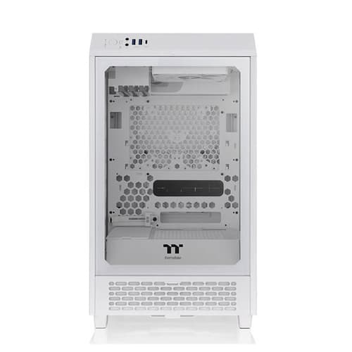 Thermaltake The Tower 200 Snow Mini (M-ITX) Mini Tower Cabinet (White)