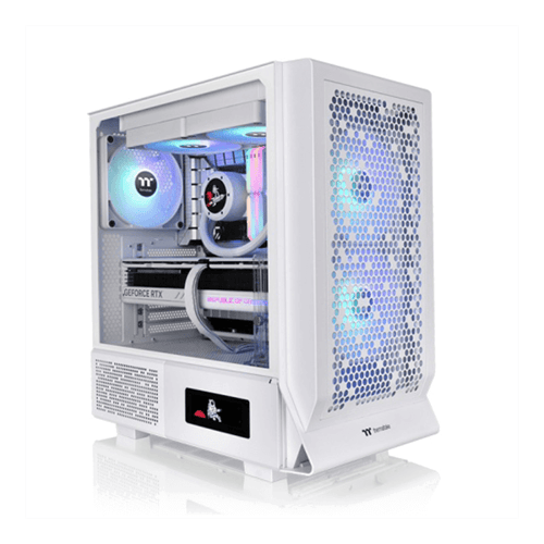 Thermaltake Ceres 330 TG ARGB Snow (E-ATX) Mid Tower Cabinet (White)