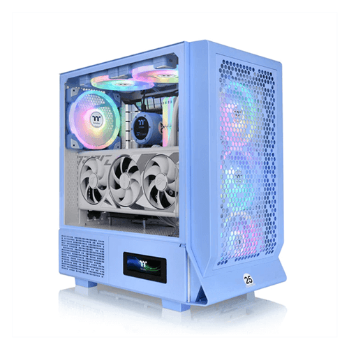 Thermaltake Ceres 330 TG ARGB Mid Tower Cabinet (Hydrangea Blue)