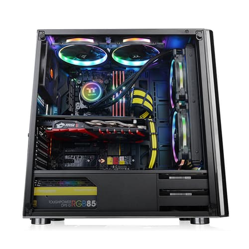 Thermaltake V200 RGB Tempered Glass (Black)