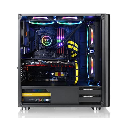 Thermaltake V200 RGB Tempered Glass (Black)