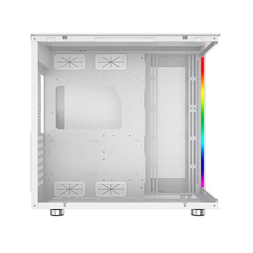 Xigmatek Aqua Ultra Air Arctic ARGB (E-ATX) Mid Tower Cabinet (White)