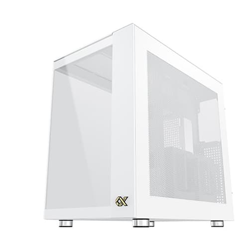 Xigmatek Aqua Ultra Air Arctic ARGB (E-ATX) Mid Tower Cabinet (White)