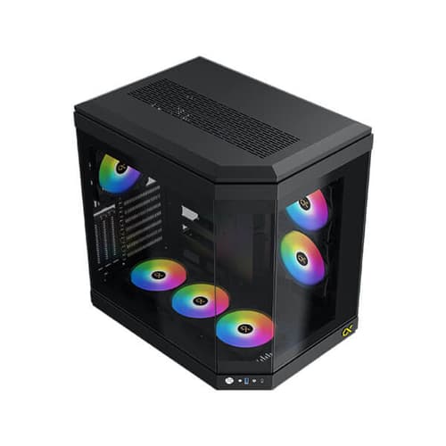 Xigmatek Cubi (E-ATX) Mid Tower Cabinet (Black)