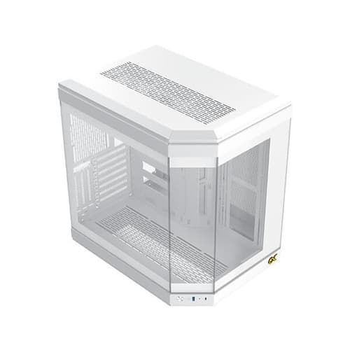 Xigmatek Cubi Arctic (E-ATX) Mid Tower Cabinet (White)