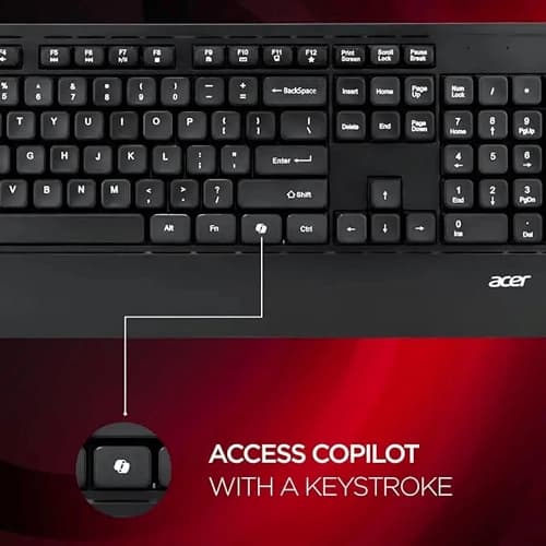 Acer ZC.A01SI.2DP Wireless Keyboard and Mouse Combo