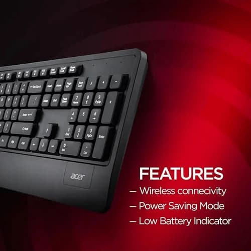 Acer ZC.A01SI.2DP Wireless Keyboard and Mouse Combo