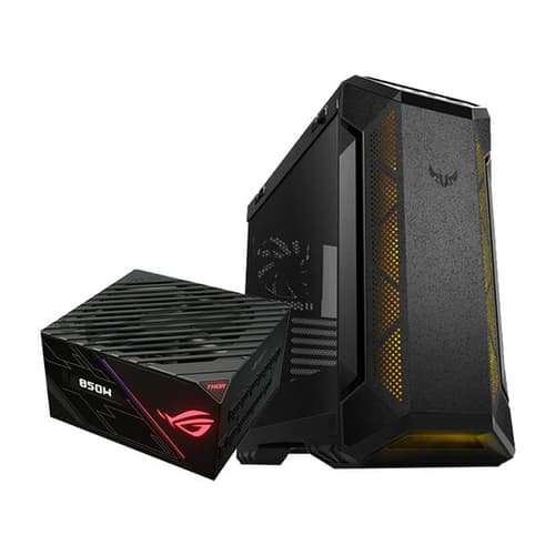 Asus TUF Gaming GT501 Cabinet And Asus ROG THOR 850P SMPS Combo