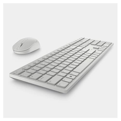 DELL Pro KM5221W White Wireless Keyboard and Mouse Combo DELL Pro KM5221W White Wireless Keyboard and Mouse Combo