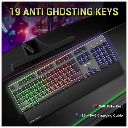 Ant Esports KM550 Pro Wireless Keyboard and Mouse Combo
