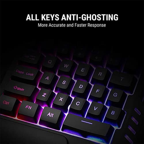 Ant Esports MG401 4-in-1 Wireless Mobile Gaming Combo (Black)