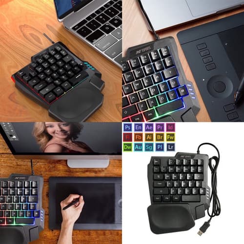 Ant Esports MG401 4-in-1 Wireless Mobile Gaming Combo (Black)