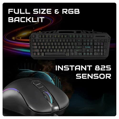 Cosmic Byte CB-GKM-19 Dragonfly Keyboard and Mouse Combo