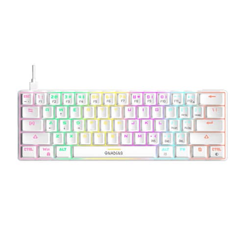 Gamdias Hermes E4 3-IN-1 Combo (White)