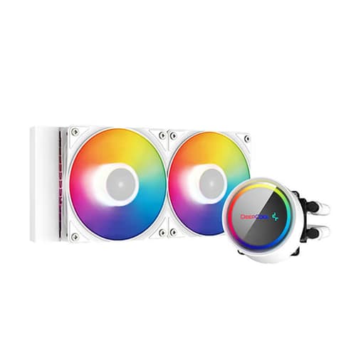 Deepcool Gammaxx L240 ARGB CPU Liquid Cooler (White)