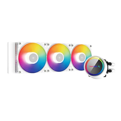 Deepcool Gammaxx L360 ARGB CPU Liquid Cooler (White)