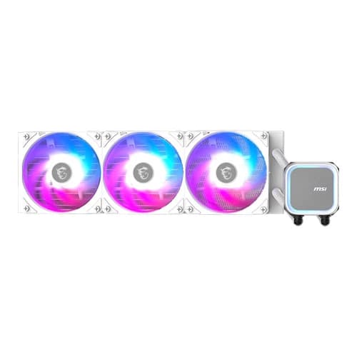 MSI MAG CORELIQUID A13 360 ARGB CPU Liquid Cooler (White)