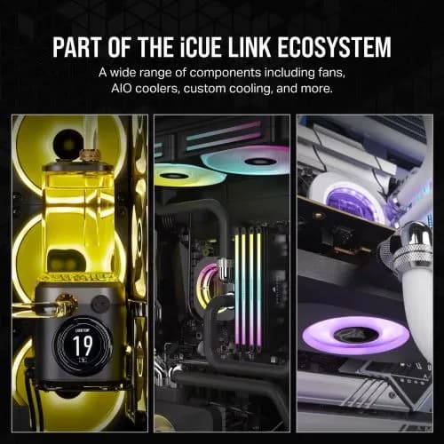CORSAIR iCUE LINK XD5 RGB Elite LCD Pump and Reservoir– Gray
