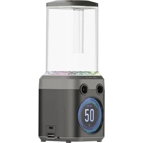 CORSAIR iCUE LINK XD5 RGB Elite LCD Pump and Reservoir– Gray