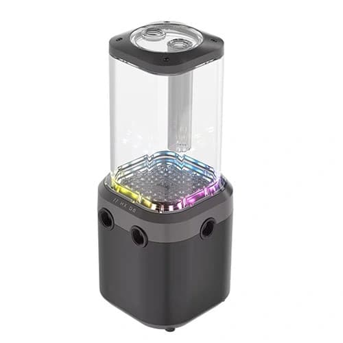 CORSAIR iCUE LINK XD6 RGB Elite LCD Pump and Reservoir– Grey