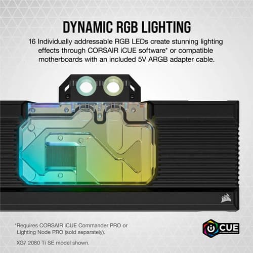 CORSAIR Hydro X Series XG7 RGB 30-SERIES FOUNDERS EDITION GPU Water Block (3090)