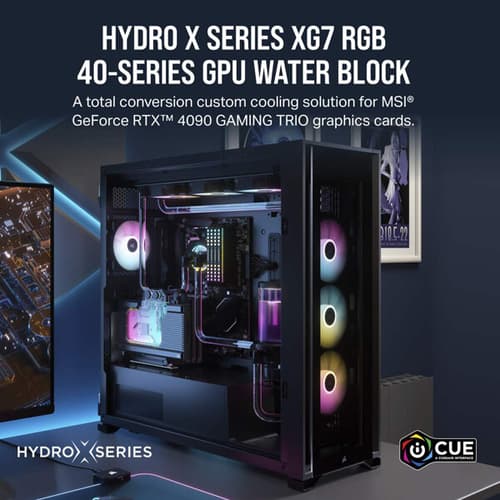 CORSAIR Hydro X Series XG7 RGB 40-SERIES GPU Water Block (MSI GeForce RTX 4090 TRIO)
