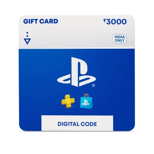 Sony PlayStation Store Gift Card INR 3000